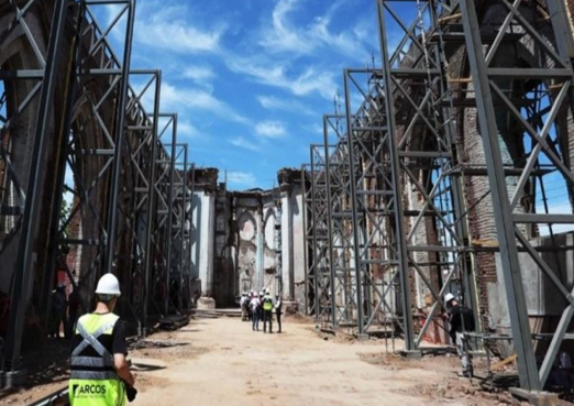 Obras de Estabilización Iglesia San Francisco de Curicó1